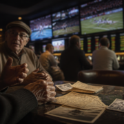 Unbranded Nevada sports-betting oral-history scene