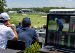 PGA Tour sports betting editorial illustration