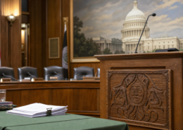 Unbranded tribal government hearing about prediction markets and gaming policy