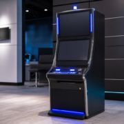 AGS UR43 slot cabinet editorial illustration