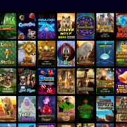 Grand Eagle’s desktop game lobby, shown in Chipy’s review gallery.