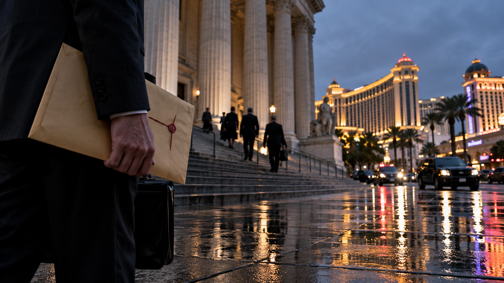 Editorial illustration for Casino Gambling Scandal: Resorts World Case Raises Integrity Questions