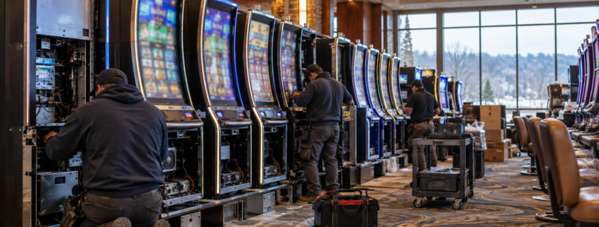 Editorial illustration for Novomatic Casino Games Expand at Ho-Chunk Gaming Beloit