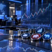 Editorial illustration for Prediction Market Volume: Macquarie Forecast Highlights a Fast-Moving Segment