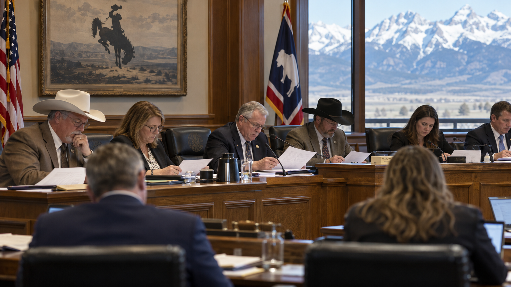 Editorial illustration for Sweepstakes Casino Laws: Wyoming Lawmakers Weigh Ban and Regulation