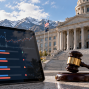 Editorial illustration for Utah Kalshi Lawsuit Raises New Questions About Prediction-Market Backers