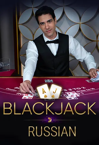 Male Russian Blackjack dealer